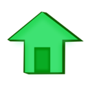 download Home Icon clipart image with 90 hue color