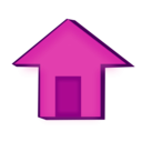 download Home Icon clipart image with 270 hue color