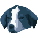 download Bored Dog 01 clipart image with 180 hue color