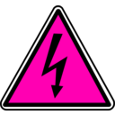 download Warning clipart image with 270 hue color