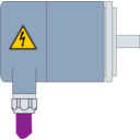 download Encoder Profibus clipart image with 0 hue color