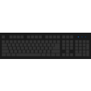 download Computer Keyboard clipart image with 90 hue color
