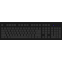 download Computer Keyboard clipart image with 135 hue color