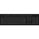 download Computer Keyboard clipart image with 225 hue color