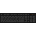 download Computer Keyboard clipart image with 270 hue color
