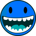 download Happy Face Cara Feliz clipart image with 180 hue color