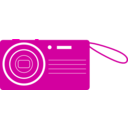 download Camera clipart image with 315 hue color