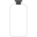 download Serum Bottle clipart image with 180 hue color