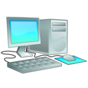 download Computer clipart image with 315 hue color