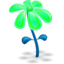 download Flower clipart image with 90 hue color