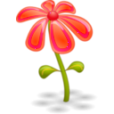 download Flower clipart image with 315 hue color