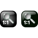 download Icon Geolocalisation Magnifier clipart image with 270 hue color