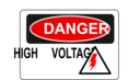 Danger High Voltage Alt 2