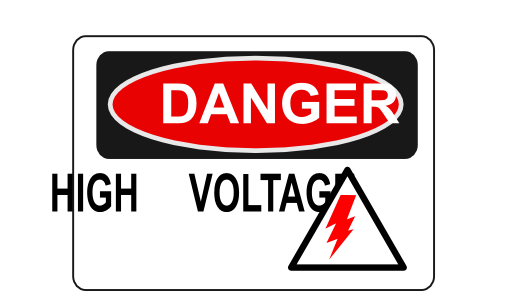 Danger High Voltage Alt 2