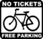 Bike No Tickets Free Parking