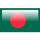 Glossy Bangladesh Flag