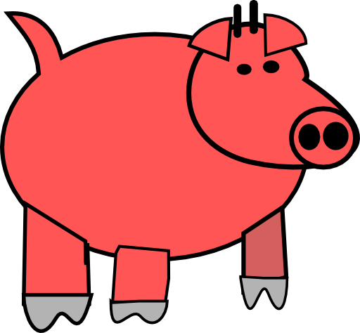 Cartoon Pig