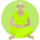 download Meditation clipart image with 45 hue color