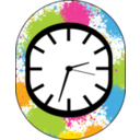 download Wall Clock Icon clipart image with 0 hue color