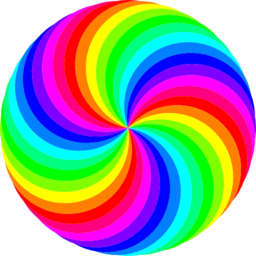 36 Circle Swirl 12 Color