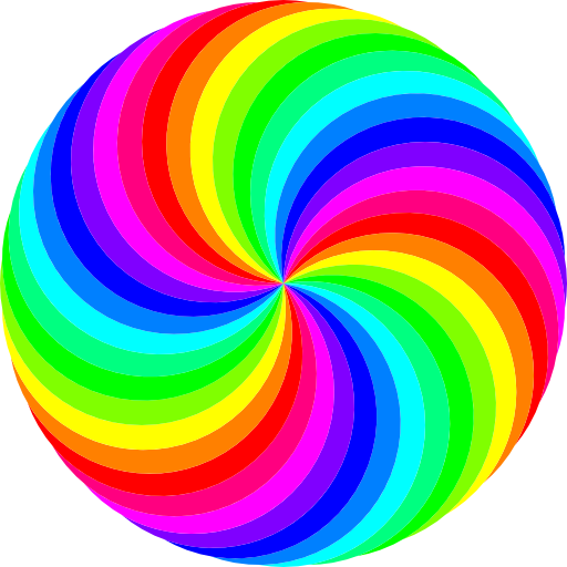 36 Circle Swirl 12 Color