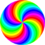 36 Circle Swirl 12 Color
