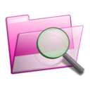download Simple Folder Seek clipart image with 270 hue color