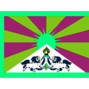 download Flag Of Tibet clipart image with 90 hue color