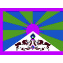 download Flag Of Tibet clipart image with 225 hue color
