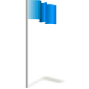 download Flagpole clipart image with 0 hue color