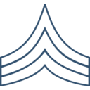 download Sergeant Insignia clipart image with 90 hue color