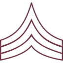 download Sergeant Insignia clipart image with 225 hue color