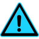 download Signs Hazard Warning clipart image with 135 hue color