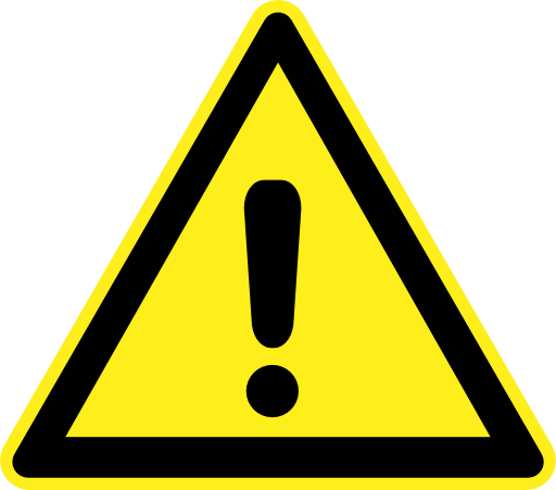 Signs Hazard Warning