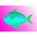 download Fish clipart image with 135 hue color