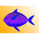 download Fish clipart image with 225 hue color