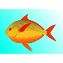 download Fish clipart image with 0 hue color