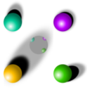 download Spheres clipart image with 45 hue color