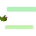 download Rubber Duck clipart image with 270 hue color