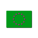 download Flag Of Eu clipart image with 270 hue color