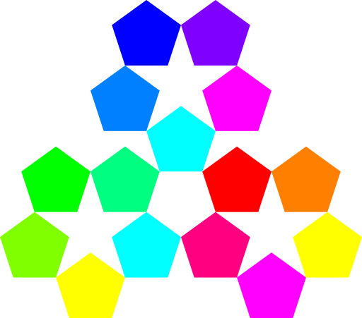 Color Pentagon Inspiration