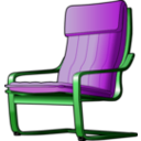 download Armchair clipart image with 90 hue color