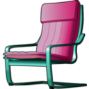 download Armchair clipart image with 135 hue color