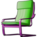 download Armchair clipart image with 270 hue color