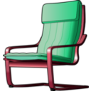 download Armchair clipart image with 315 hue color