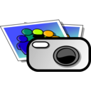 download Photo Camera clipart image with 45 hue color