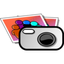 download Photo Camera clipart image with 180 hue color