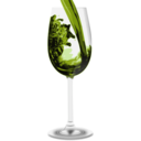 download Copa De Vino clipart image with 90 hue color
