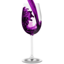 download Copa De Vino clipart image with 315 hue color