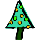 download Christmas Tree clipart image with 45 hue color